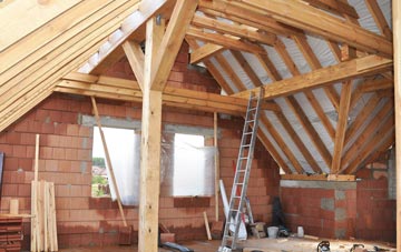Blaenplwyf attic trusses